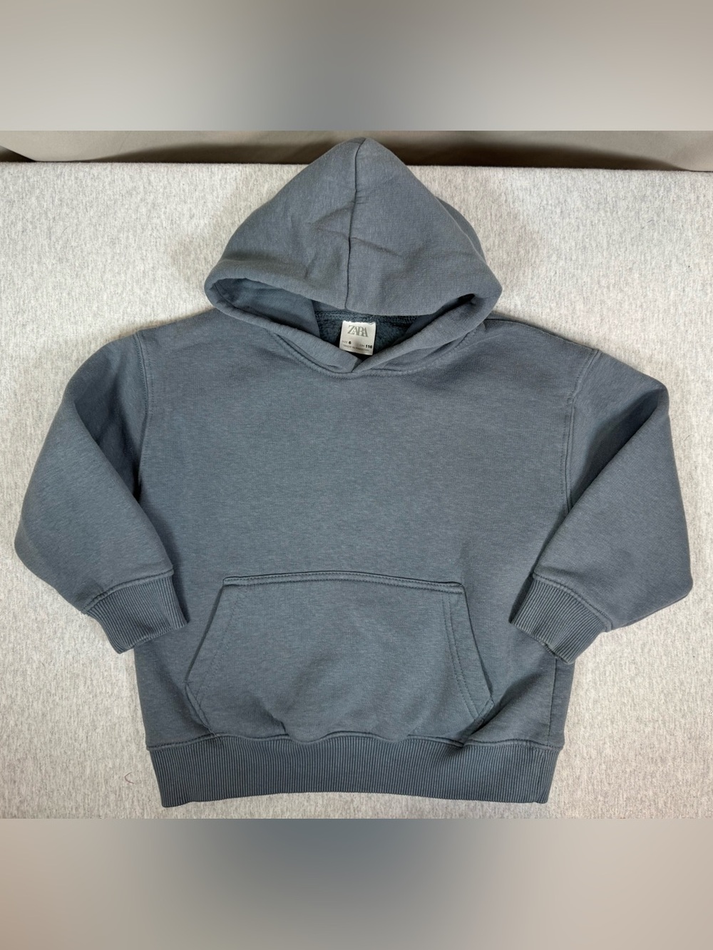 Zara Youth Hoodie Slate Blue Size 6